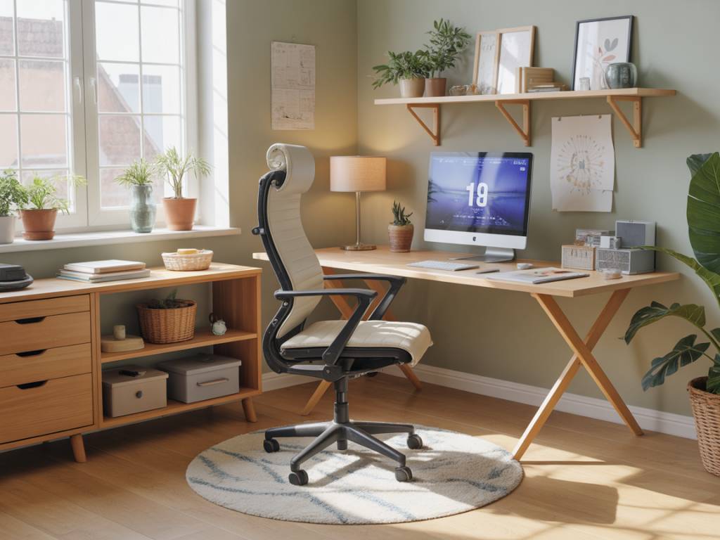 Aménager un coin télétravail ergonomique et agréable dans une petite pièce pour gagner en productivité