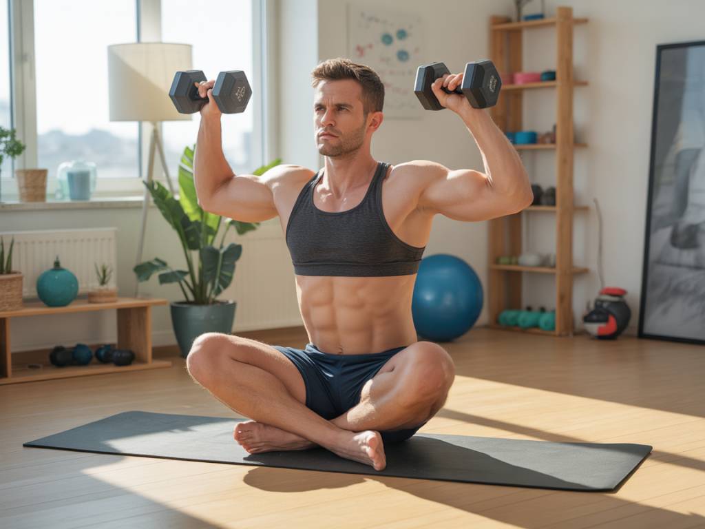 Sport à la maison : construire une routine efficace sans matériel coûteux et progresser semaine après semaine