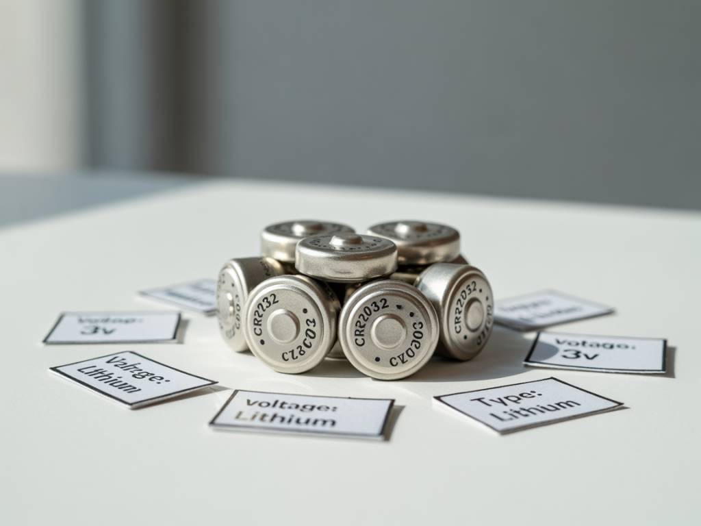 Comparatif piles bouton CR 2032