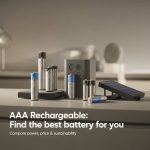 Comparatif piles rechargeables AAA