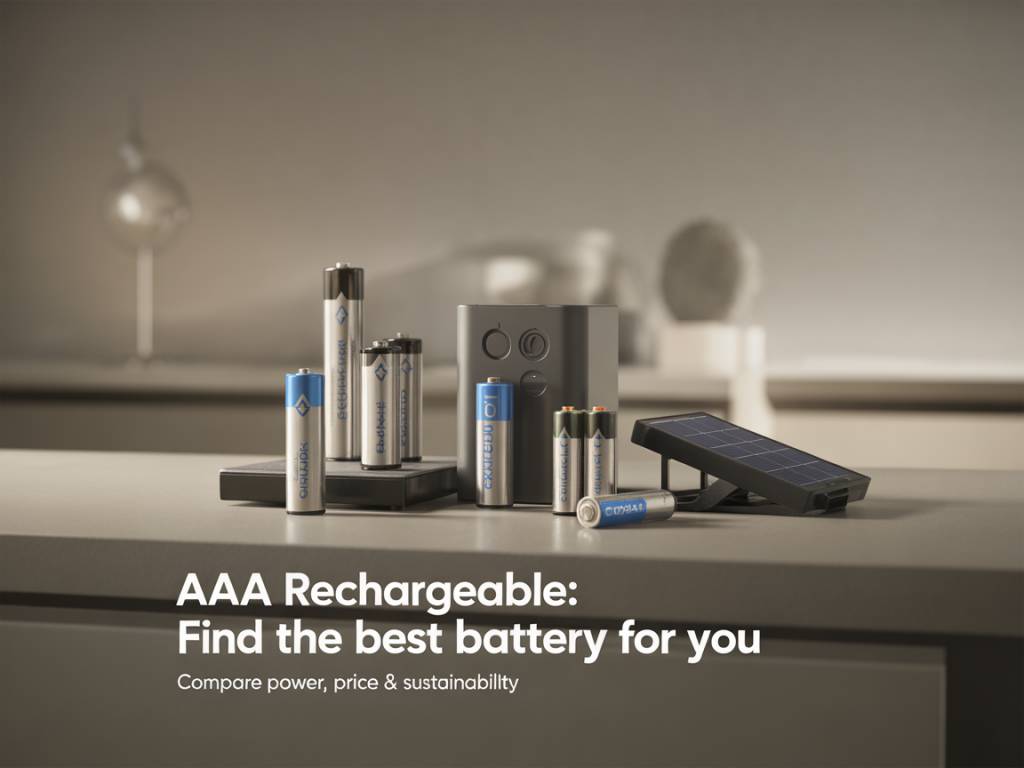 Comparatif piles rechargeables AAA