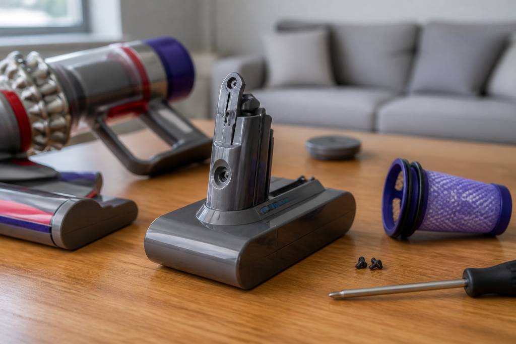 Batterie Dyson V10 Motorhead : autonomie, remplacement et conseils