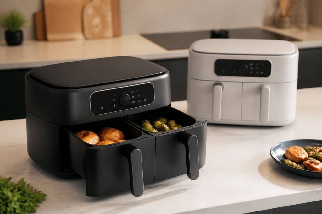 Airfryer Philips na352/0 avis détaillé sur ce modèle double panier