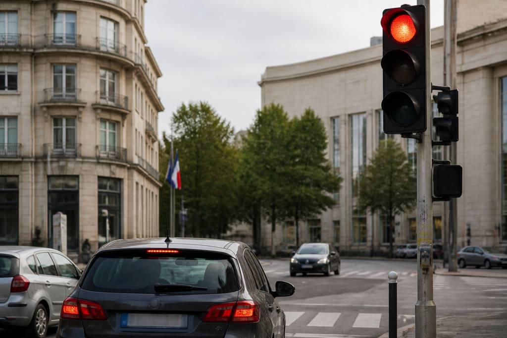 Amende feu rouge grillé : montant, sanctions et recours possibles